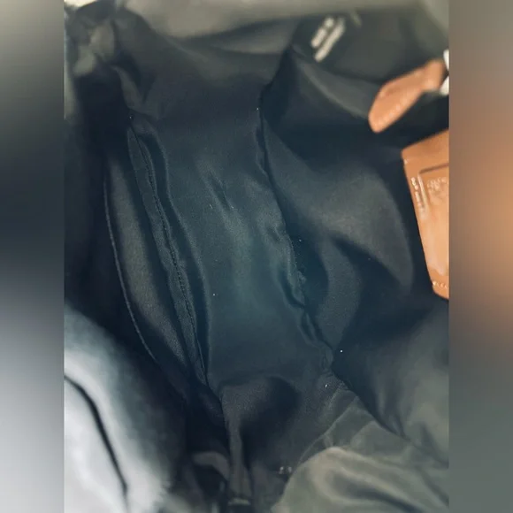 COACH Mini Charlie Nylon Backpack In Tea Rose Floral Print - Picture 7 of 8